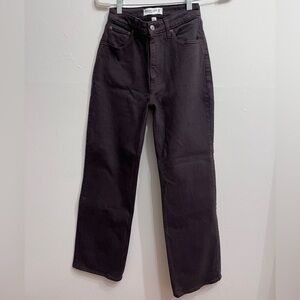 Abercrombie & Fitch Dark Gray High Rise Jeans